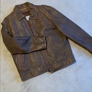 Barely worn Leather jacket